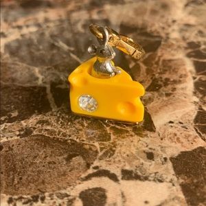 Juicy Couture Mouse and cheese charm